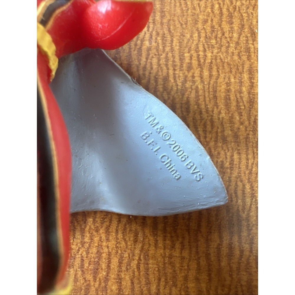 RARE 2006 Power Rangers Mystic Force Red Ranger Action Key Chain Soaring Figure - Picture 3 of 7